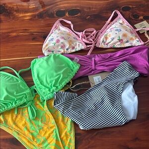 Bundle of bikini separates xl